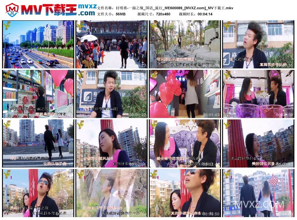 付明勇-一面之缘_国语_流行_ME600089